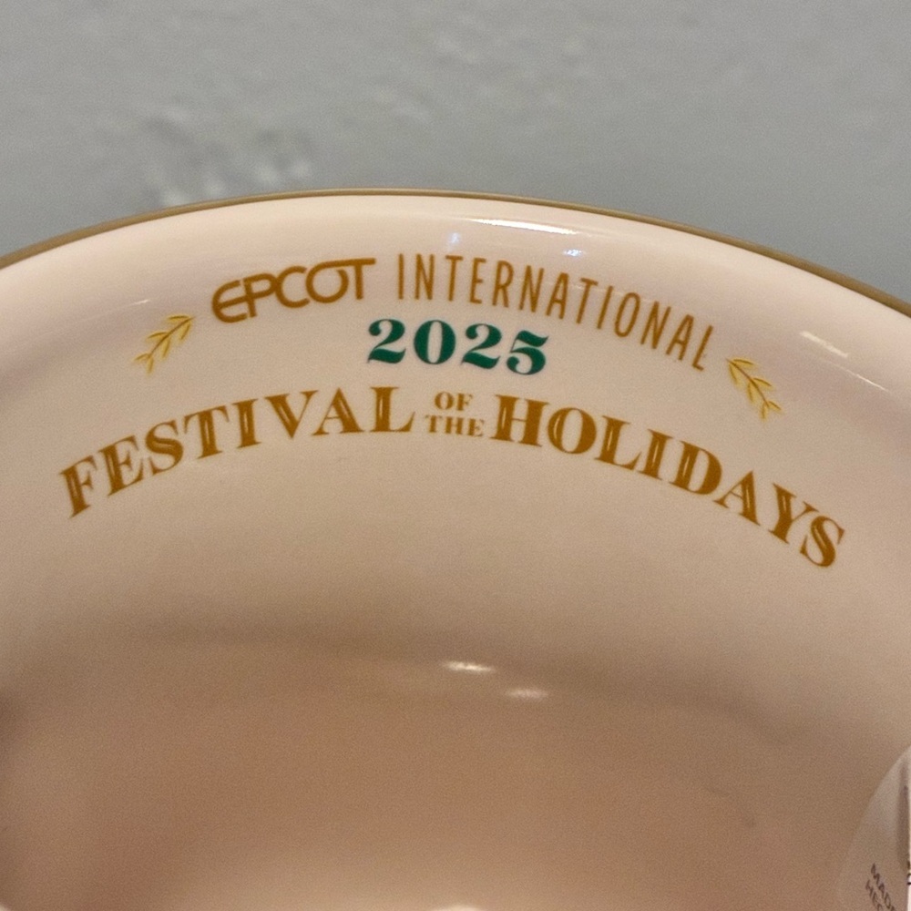 Epcot International 2025 Festival of the Holidays Coffee Mug - Picture 6 of 10